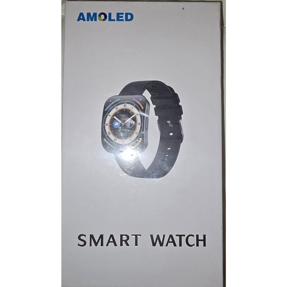 Fitness Smartwatch Touchscreen Waterproof Heart Rate Black Fast Shipping